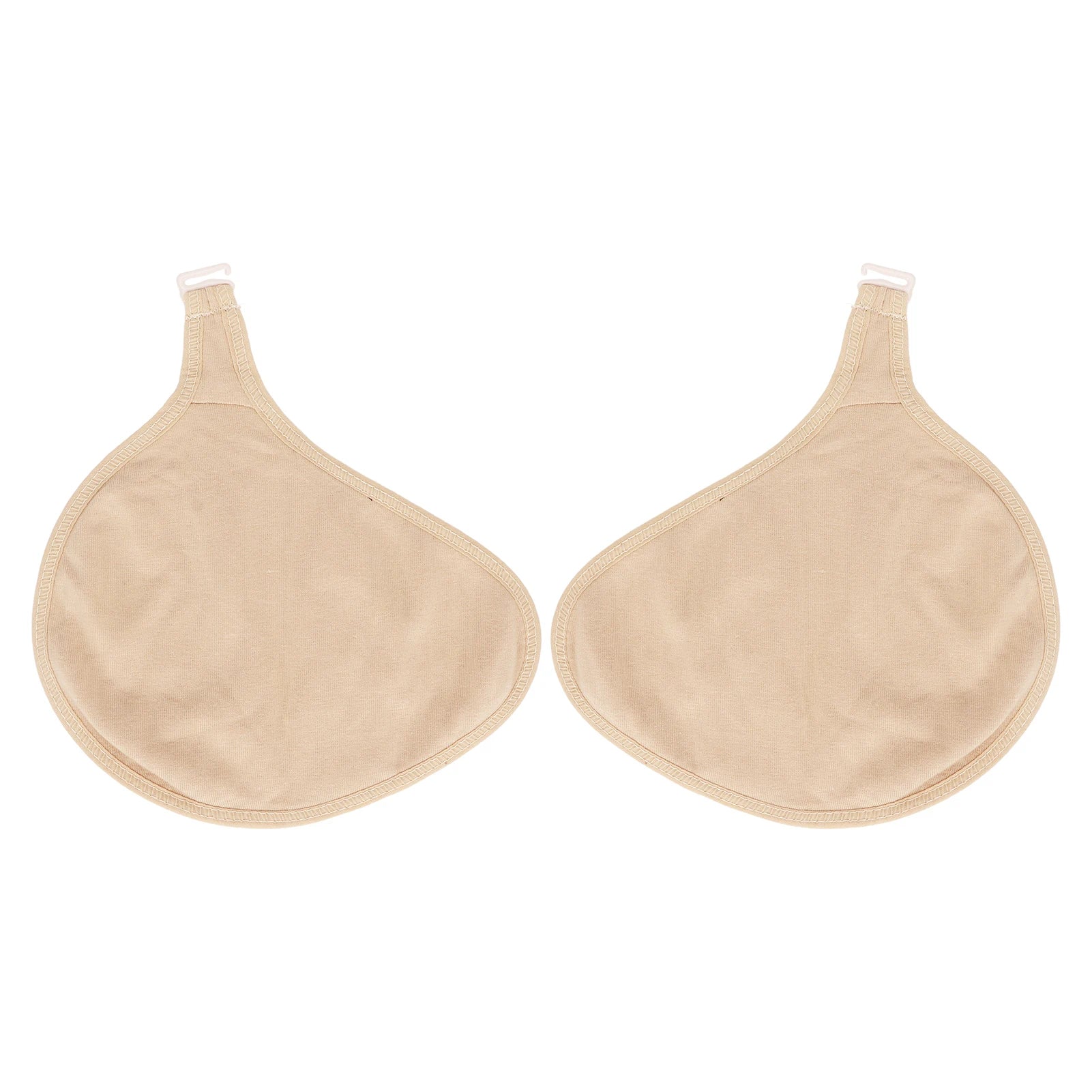 Women Silicone Breast Forms Protective Cover Women Mastectomy Prosthesis Cover Bag Sweat Absorbing Cotton for Fake Boobs Qme