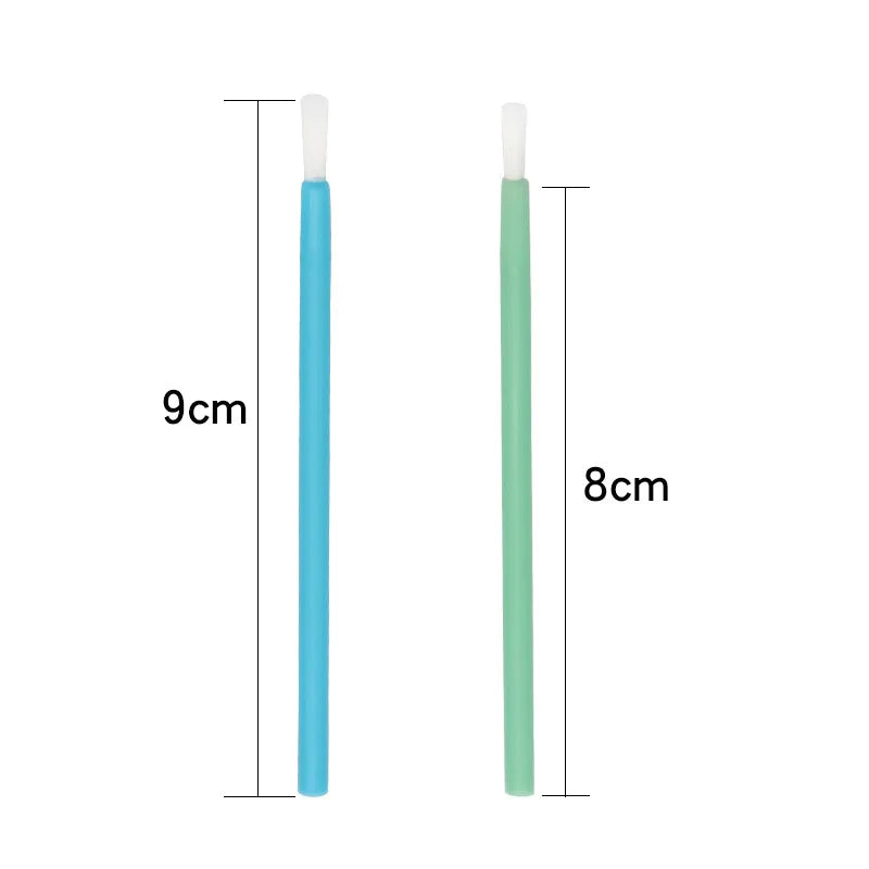 Disposable Nylon Fiber Lip Brush Lipstick Wands Clean Applicator Qme