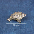 Figurine Collection Solid Mini Toad Statue Desk Decoration Antique Qme Default Title
