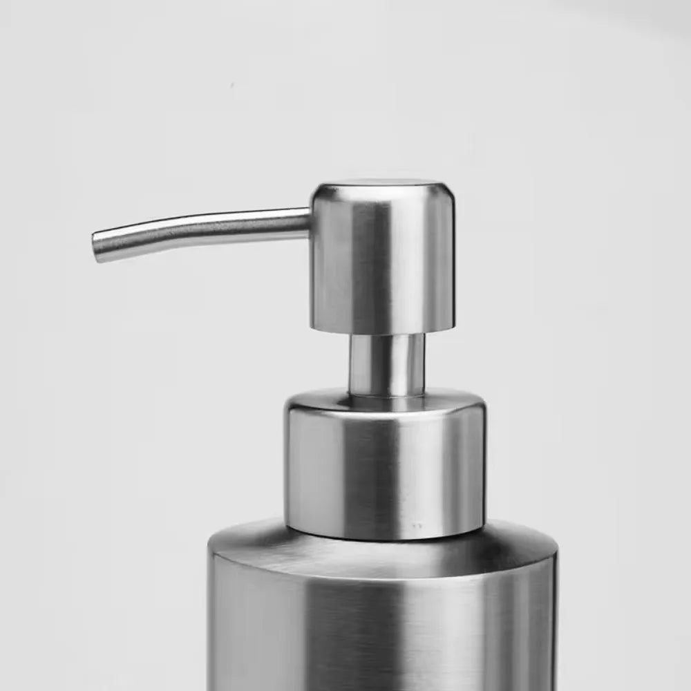 304 Stainless Steel Hand Liquid Soap Pump Dispenser Head Nozzle Qme