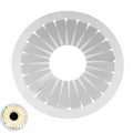 Crafting Template Clear Plastic Ribbon Flower Maker DIY Hobby Art Qme 15cm