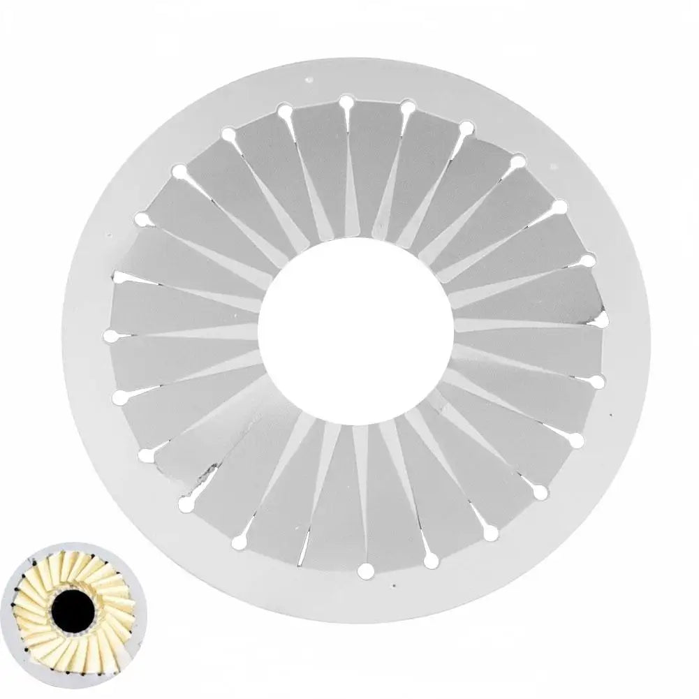 Crafting Template Clear Plastic Ribbon Flower Maker DIY Hobby Art Qme 15cm