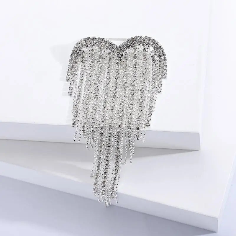 Tassel Brooches For Women Men Pin Party Casual Lapel Pins Accessory Gift Suit Tassel Brooches Jewelry Qme style 13