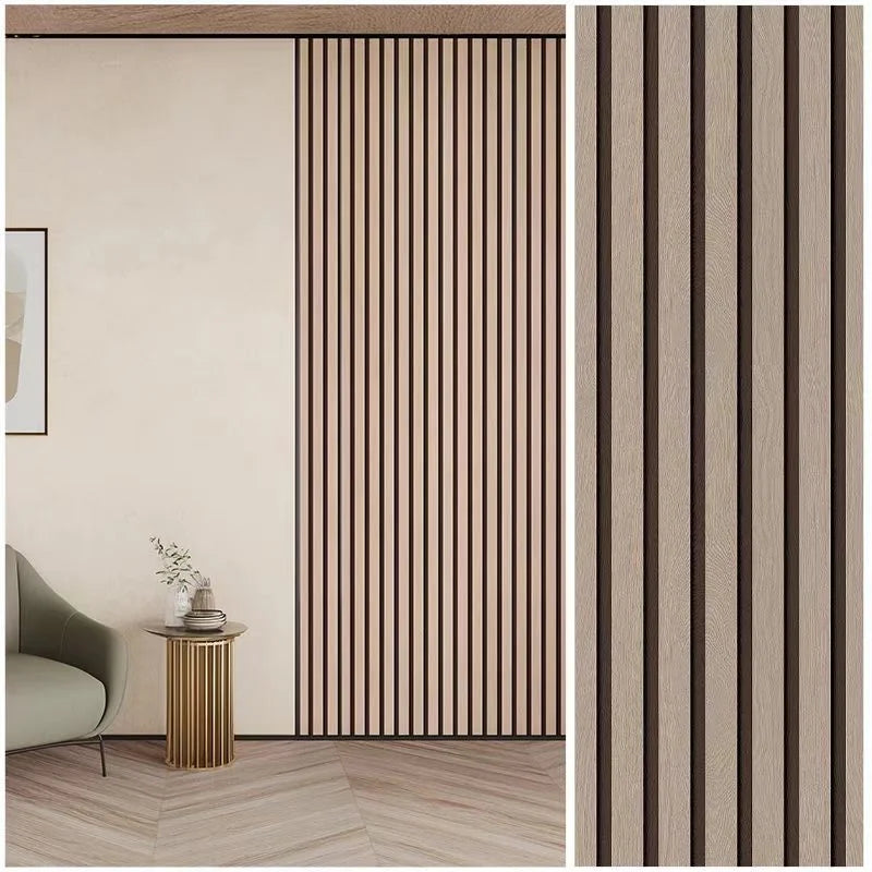 1 Roll Self-Adhesive Wood Grain Wall Panel Waterproof Background Wall Grille Sticker Suitable for Ceiling Living Room Decoration Qme D 60cm x 300cm
