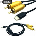 2PCS Type-C USB C to 2 Dual RCA Male Signal For Video AV Audio Adapter Cable Converter Function Mobile Phone Accessories Qme 2PCS