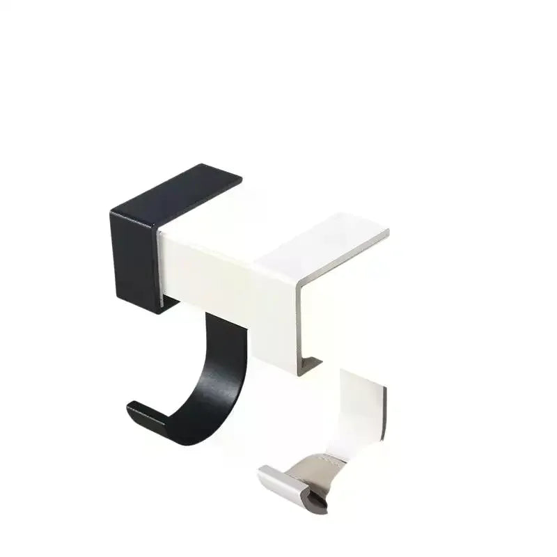 Desk Bag Hook Anti-Slip Sleek Hanger For Office & Student Desk Storage Punch-free Removable Utility Table Hooks Purse Hook Qme