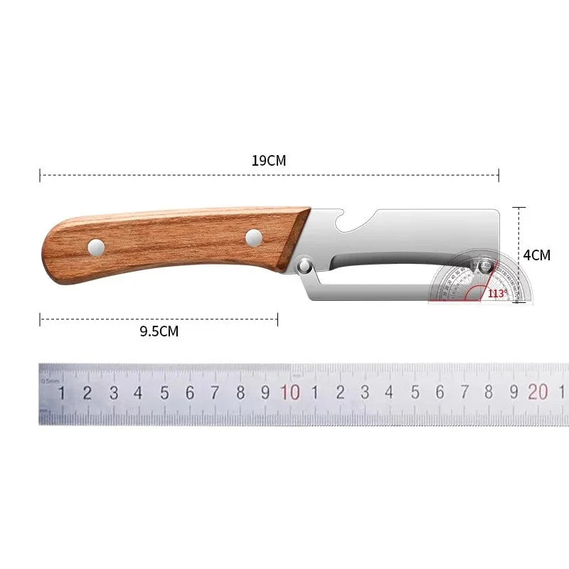 Durable Smooth Operation Stainless Steel Peeler Handle Peeling Qme A3