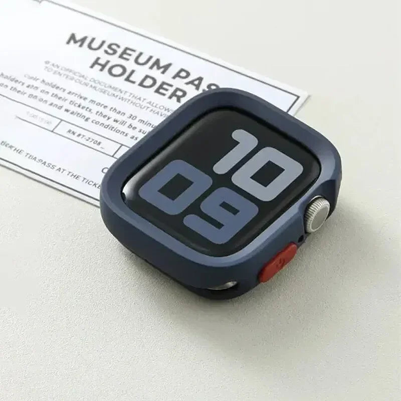 2024 Bumper Soft Silicone Case Apple Watch 9 8 7 6 SE 5 Sport