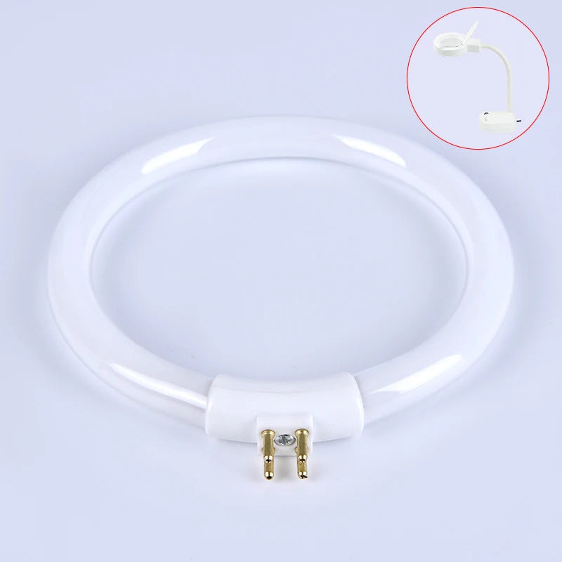 11W T4 Round Annular Tubes Lamps Bulb Fluorescent Ring Lamp Tube 4 Qme