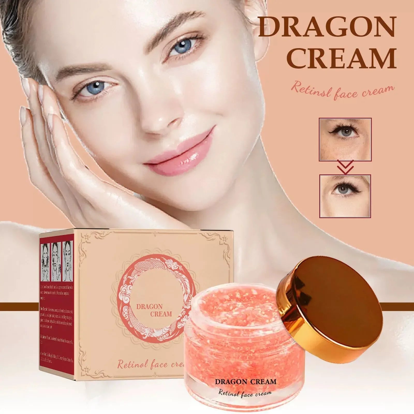 Moisturizing Face Cream Dragon Blood Nourishing Skin Lightening Water Qme