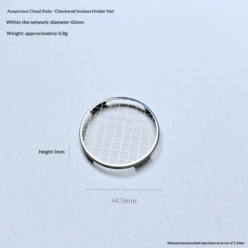 Stainless Steel Incense Holder Grid Base Incense Coil Holder Mesh Rustproof Heatproof For Home Yoga Meditation Qme A2