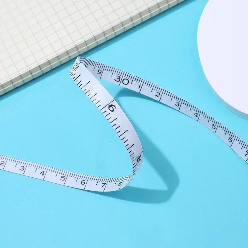 1.5m Mini Tape Measures Metric Imperial Macaron Ruler Children Height Ruler with Keychain Gift Tape Measure Compact Carry Around Qme