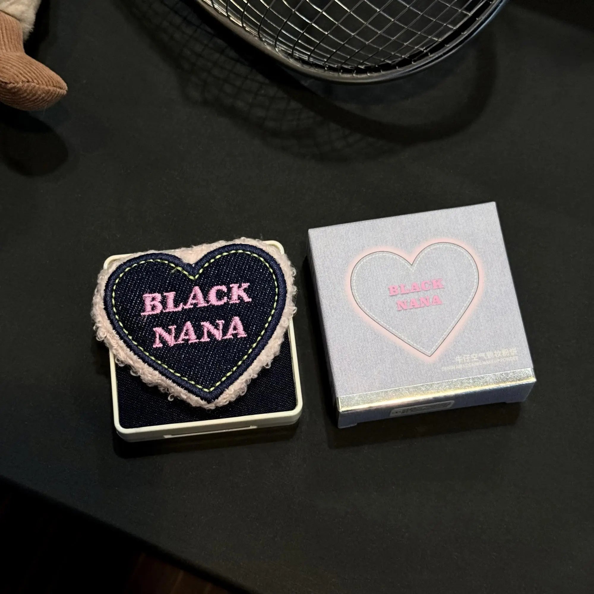 BLACKNANA Denim Air Lock Makeup Powder Makeup-setting Long-lasting Qme