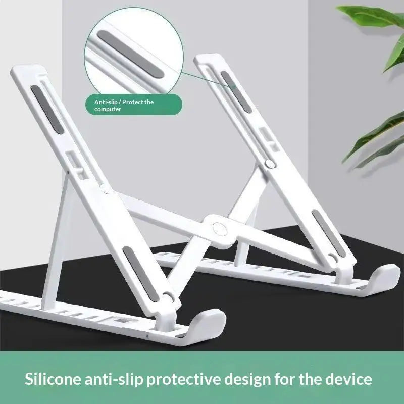 10Gears Adjustable Laptop Holder Foldable Notebook Stand Portable Qme