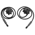 Universal Car Rear Shelf Straps Ball Holding Cord Vehicle Tailgate Qme 2pcs