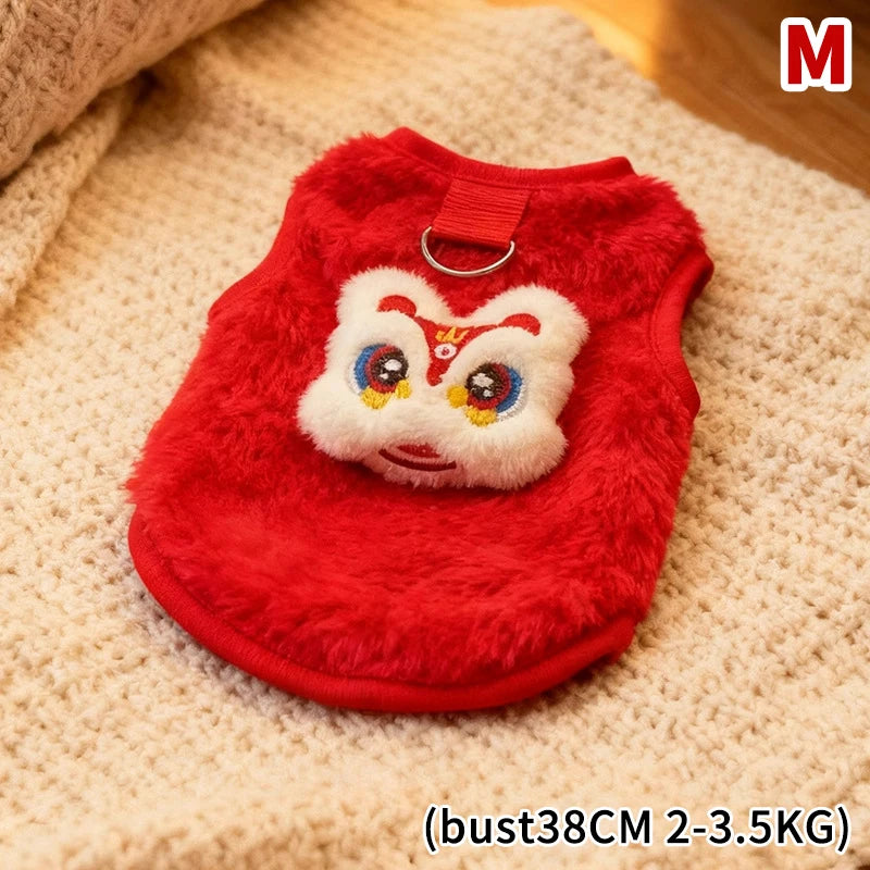 Anti-shedding Pet Sweater Coat Cats Dogs Comfortable Vests Small Qme C M