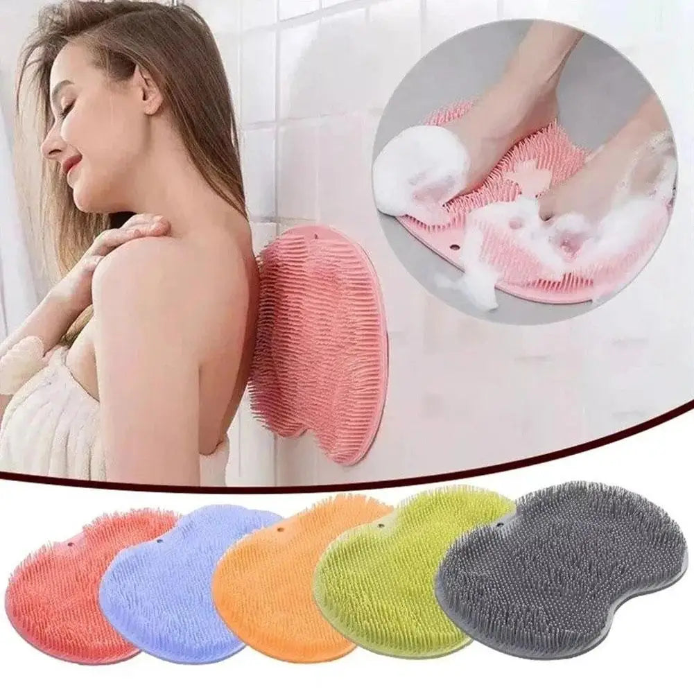Foot Rubbing Back Rubbing Artifact Bathroom Massage Bath To Remove Dead Skin Feet Dirt Wash Silicone Bathtub Non-Slip Bath Mats Qme