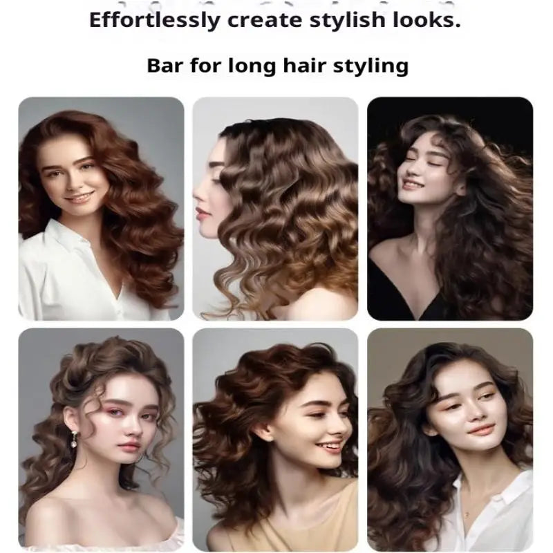 Heatless Hair Curling Rollers Soft Flexible Lazy Curls Styling Tools Qme