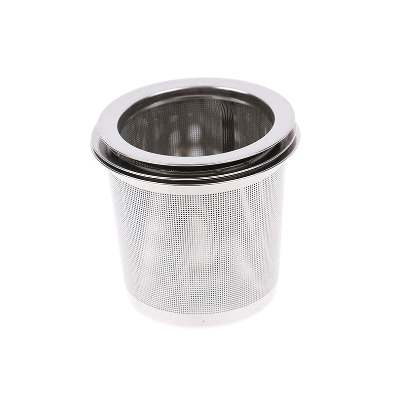 Stainless Steel Tea Infuser Silver Mesh Kitchen Accessories Safe Qme