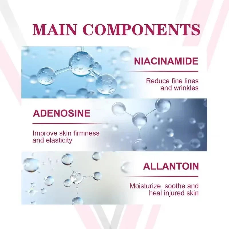 V-Shape Face Slimming Cream Effective Lift Up V Double Chin Cheek Slimming Firming Anti Wrinkle Shaping Massage Facial Skin Care Qme