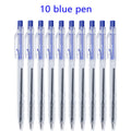 Retractable Ballpoint Pens, Medium Point (0.7mm), 10-30 Pack, Black/Blue/Red Pens Perfect Color Pens For School Office Supplies Qme 10 blue pen