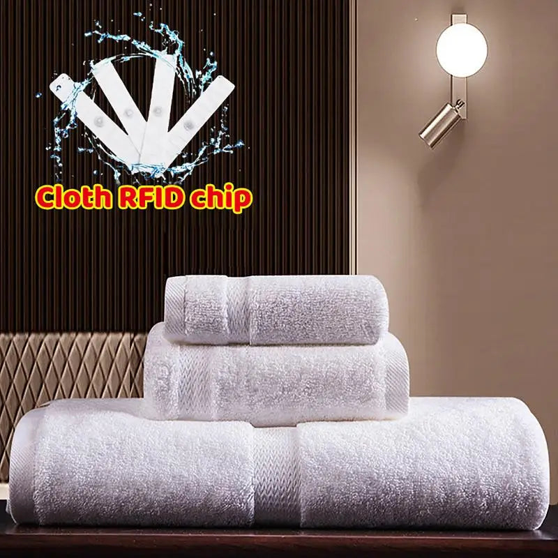 Heat Resistant RFID UHF Tags Laundry Stickers Washable Adhesive Qme