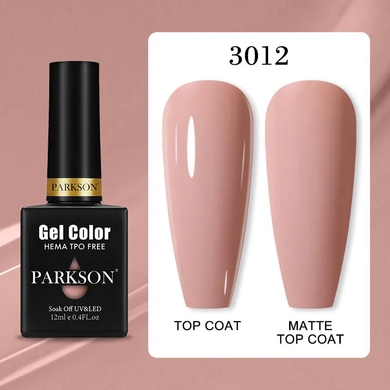Parkson Colorful Nail Gel Polish Lacquer Soak Off UV LED Long Lasting