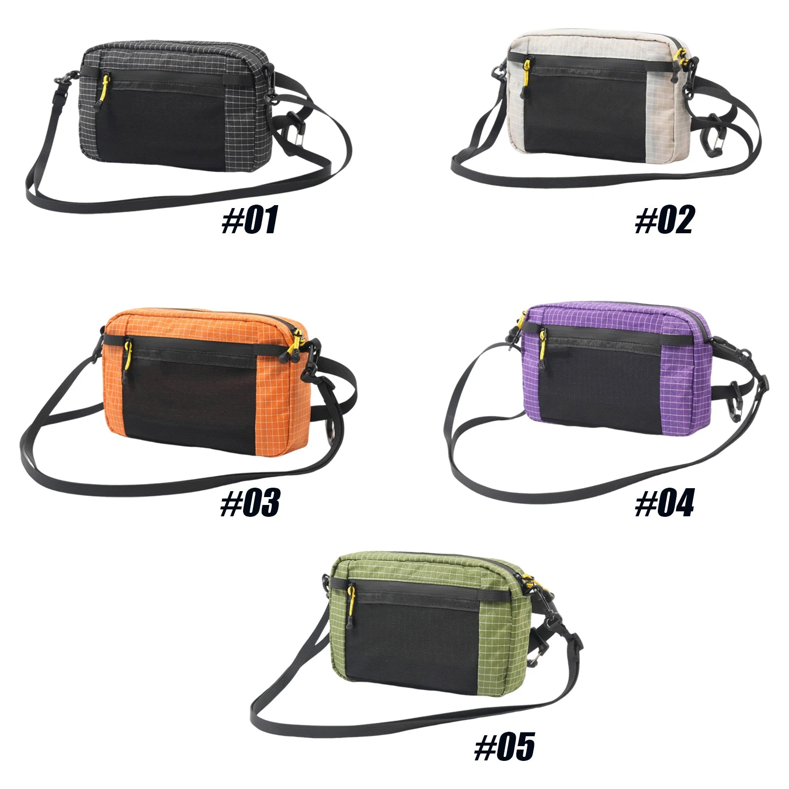 Hiking Hanging Side Pocket Waterproof Multi-Functional Chest Pack Ultralight Adventure Hanging Bag for Camping Outdoor Sports Qme