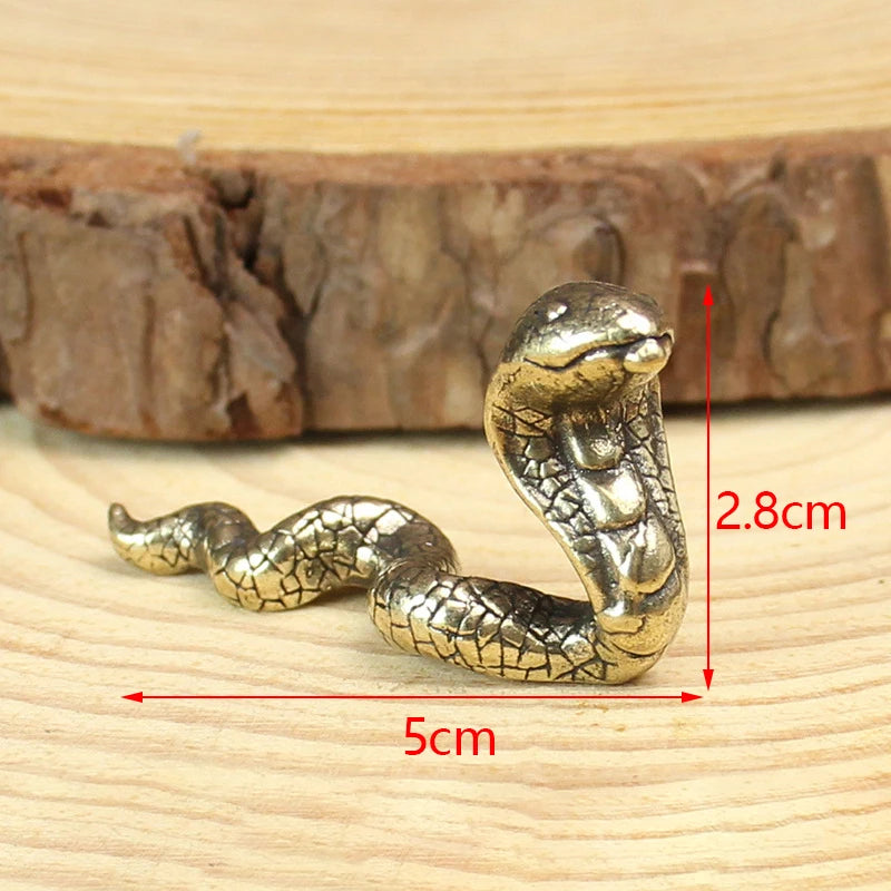 Antique Miniature Animal Ornaments Figurines Vintage Brass Mini Qme A06