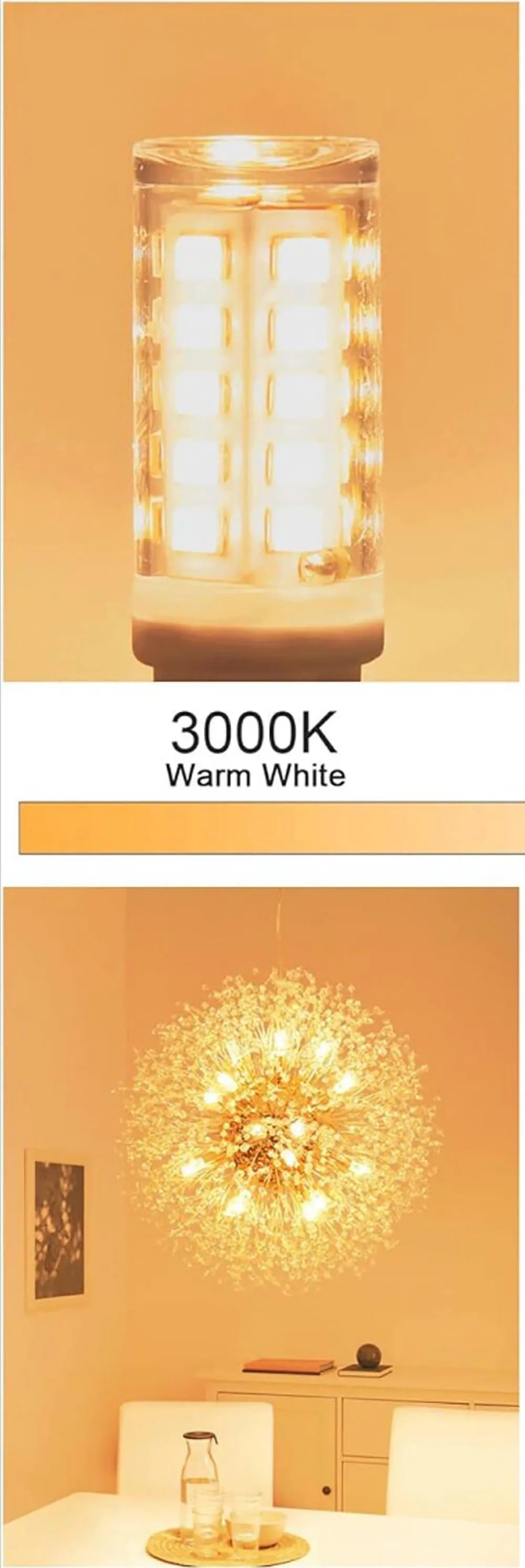 10Pcs E14 LED Lamp AC 220V 5W Ceramic SMD2835 LED Bulb Warm/Cool White LED Spotlight replace Halogen E14 LED light wholesale Qme Warm white 10 pcs