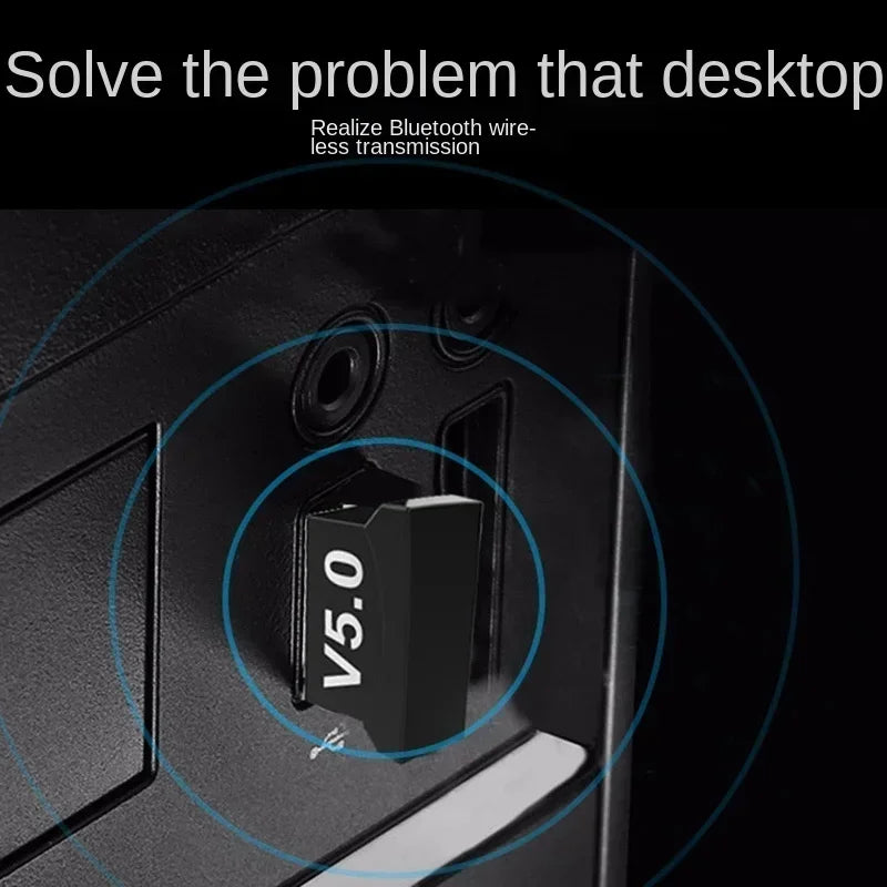 5pcs USB Bluetooth Adapter BT 5.0 for PC Laptop Speaker Wireless Mouse Dongles Computer Earphone BLE Mini Sender Audio Receiver Qme
