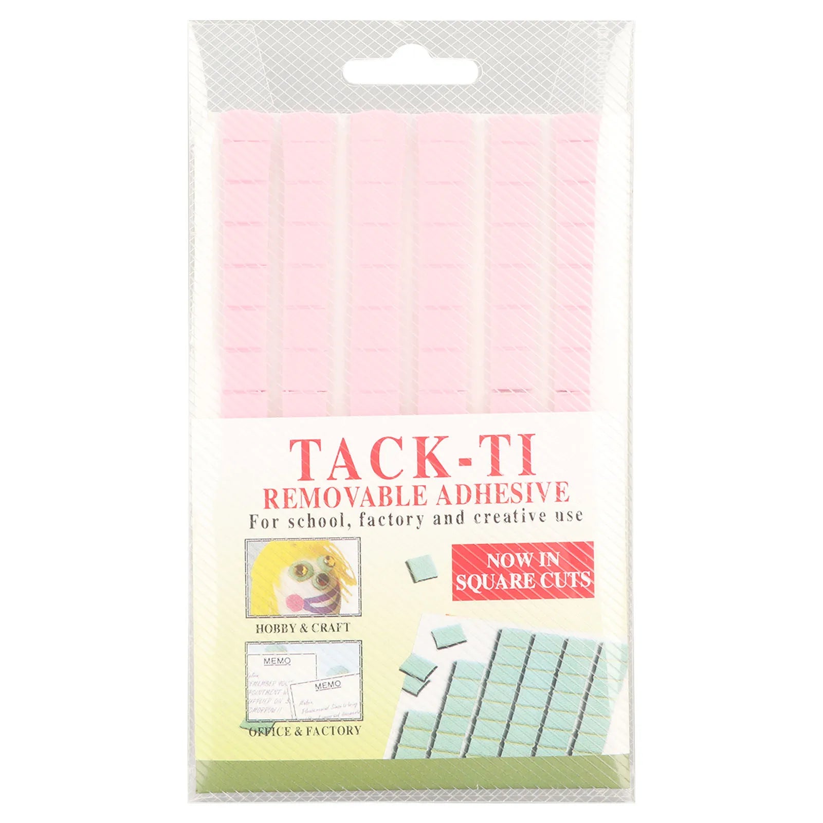 Adhesive Putty Removable Tacky Putty Adhesive Poster Putty Nail Art Clay Tack Adhesive Poster for Manicure Removable Tacky Putty Qme Pink