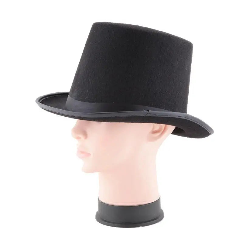 Gentleman Mad Hatter Hat Halloween Party Costume Felt Magician Cap Qme