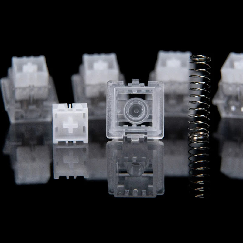 UGAMING Mount Tai HE GT Magnetic Switch Extreme Rt0.005 Fog Transparent Shell Extremely Stable Magnetic Keyboard Switch 60HE Qme