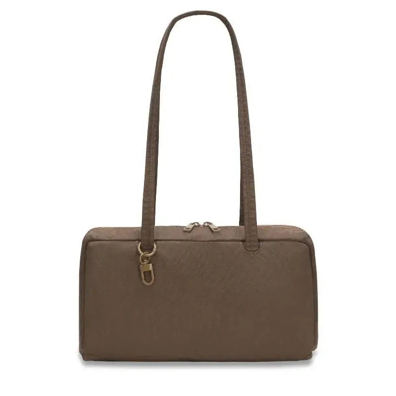 Minimalist Nylon Shoulder Handbag With Large Capacity Tote Bag For Women Daily Commute Shopping Outings Girl Gifts Qme A2