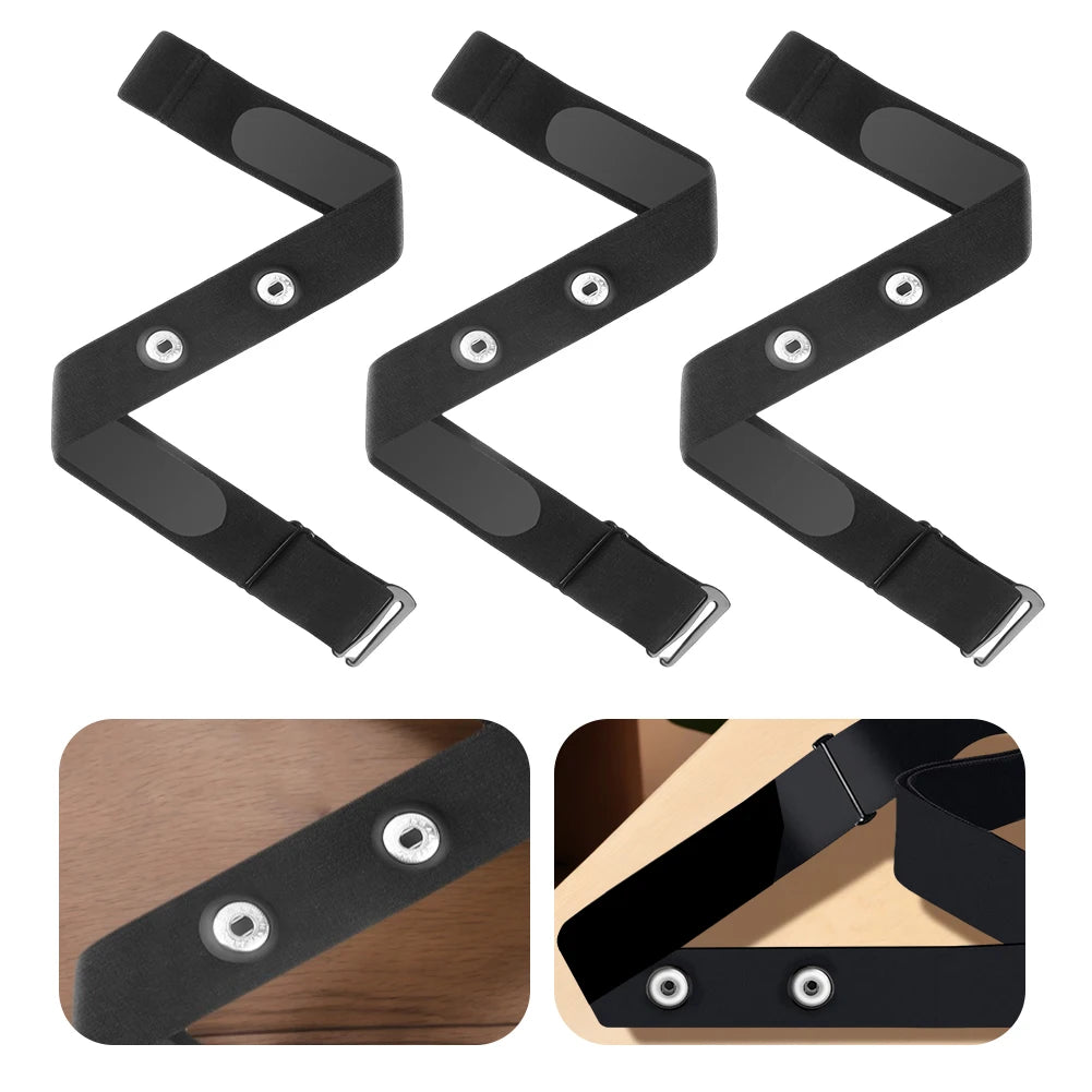 Heart Rate Monitor Replacement Sensor Band Belt Soft Fitnesss Chest Band Compatible with Polar Garmin Magene Qme