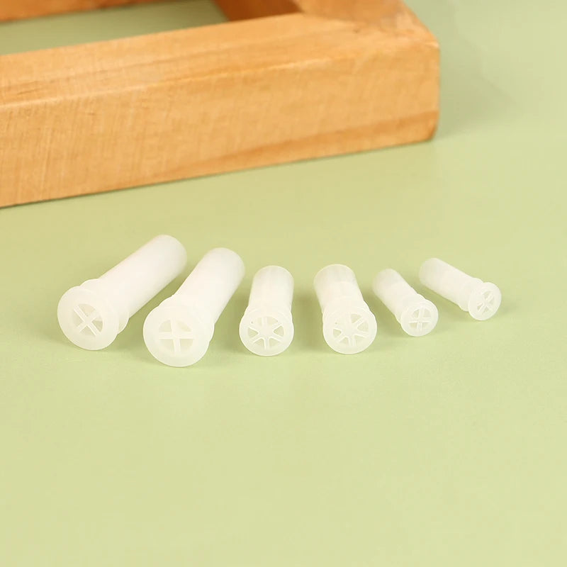 50Pcs Dog Squeaky Toy BB Whistle Plastic Toy Dog Cat Squeakers Replace Baby Toy Noise Maker Insert Replacement DIY Toys Qme