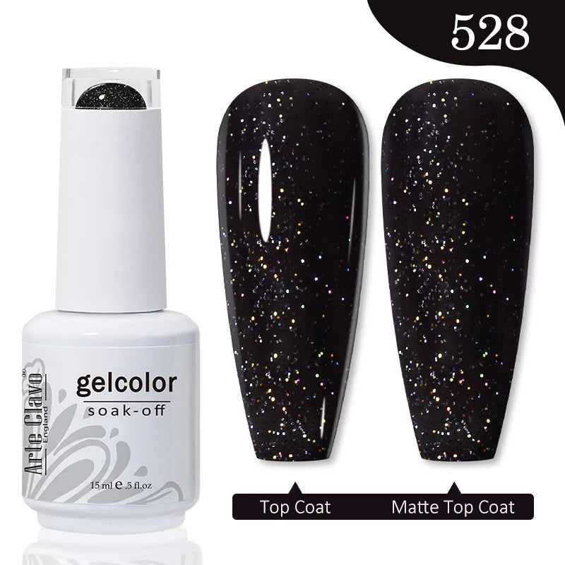 Arte Clavo Gel Nail Polishes Pink Nude Hybrid Lak Manicure