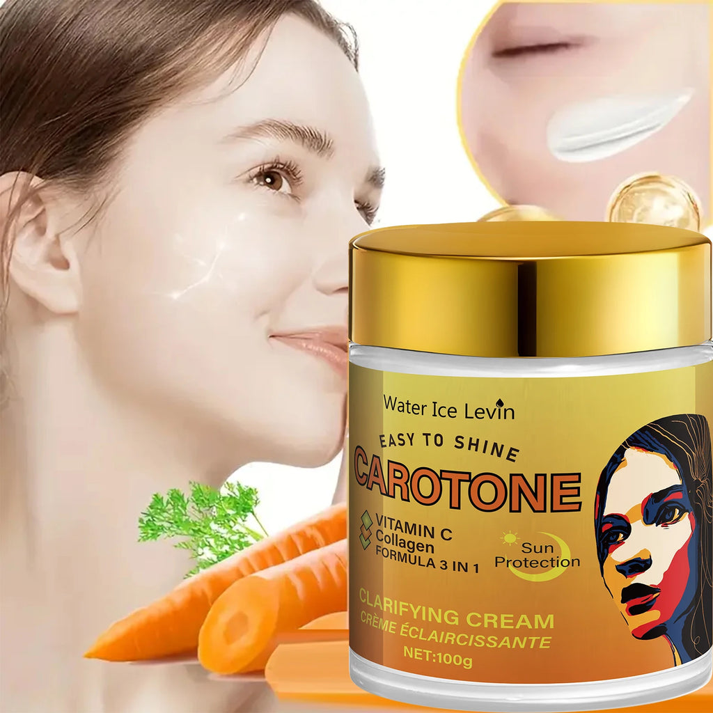 With Vitamin C + Collagen & sun protection for clarifying, long-lasting skin radiance. 100g Qme
