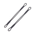 2 5 Stainless Steel Helmet Anti-theft Lock Rope Security Motorcycle Qme 2pcs