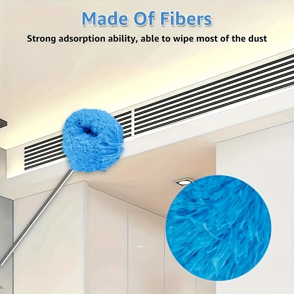 Reusable Microfiber Ceiling Fan Duster Home RVs Effortless Cleaning Qme