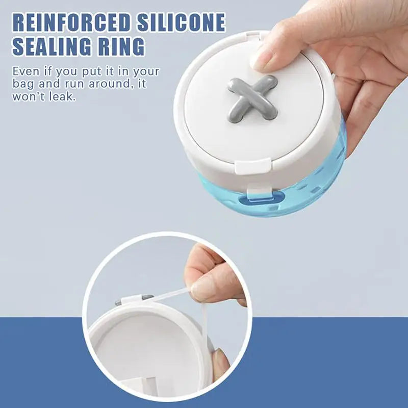 Reliable Denture Bath Box Multi-layer Leakproof Lid Peace Mind Qme
