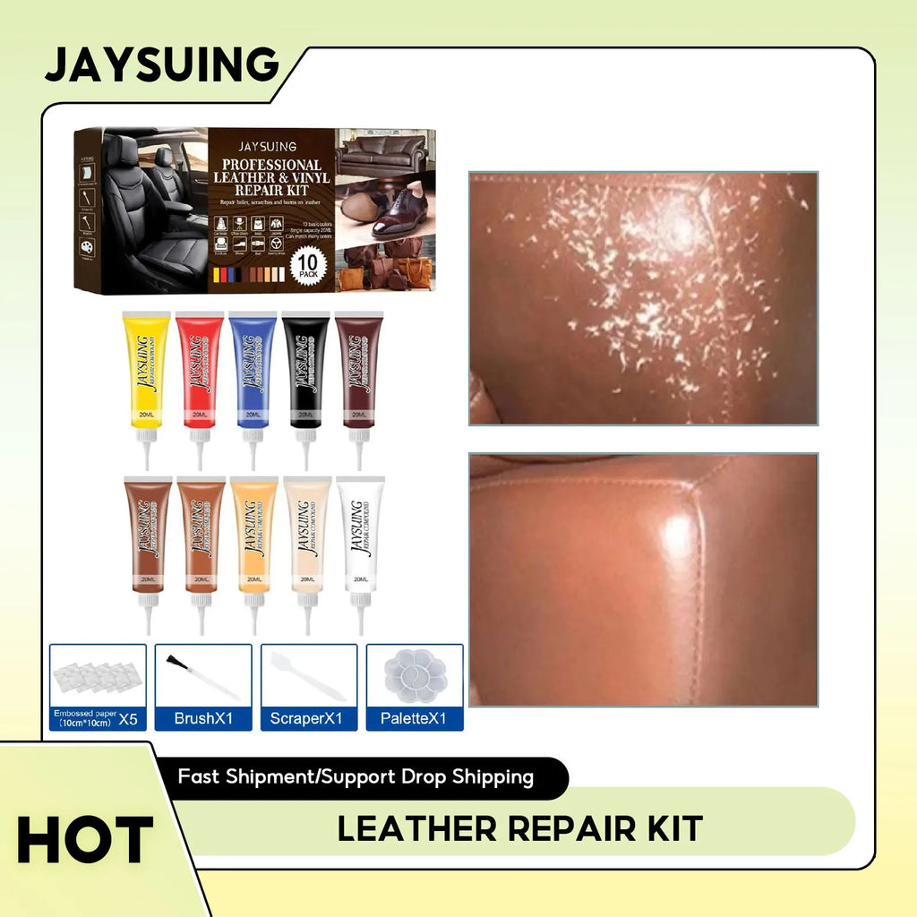 New Leather Finish Car Leather Repair Gel Car Seat Leather Complementary Refurbishing Cream Paint For Car Maintenance Paste Qme