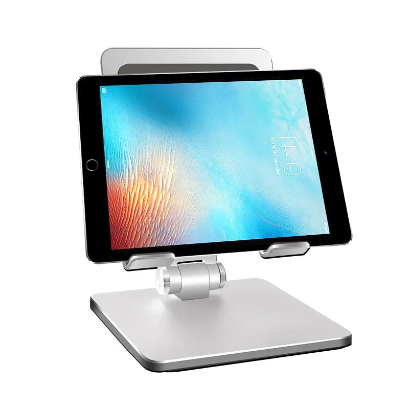 Metal Desk Mobile Phone Holder Stand for IPhone IPad Xiaomi Adjustable Desktop Tablet Holder Universal Table Cell Phone Stand Qme