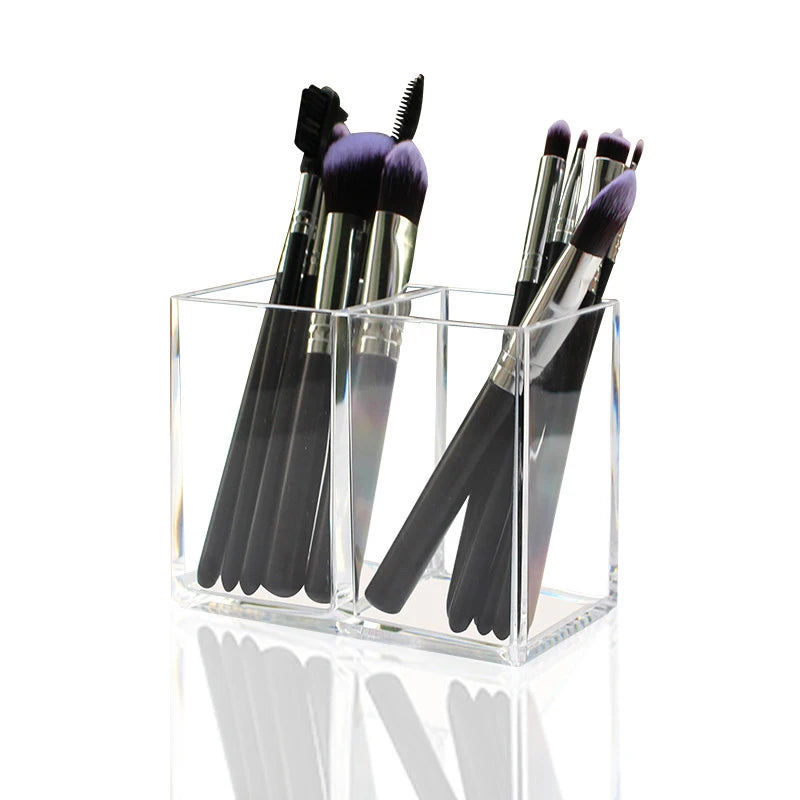 Pencil Brush Holder Organizer Containers Storage Box Cosmetics Makeup Qme