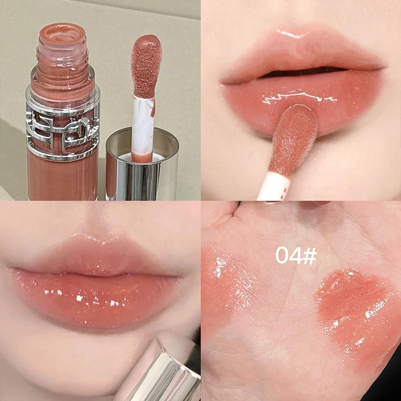 ART VALUE Moisturizing Lip Glaze Jelly Mirror Water Gloss Lip Glaze Affordable Lipstick Lipgloss Tint Female Cosmetics Lip Stain Qme 04