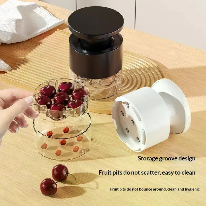 Food Grade ABS Cherry Seeder Pitter With Non Slip Handle Quick Pit Removal Squeeze Tool For Home Kitchen Fruit Salad Tool Qme