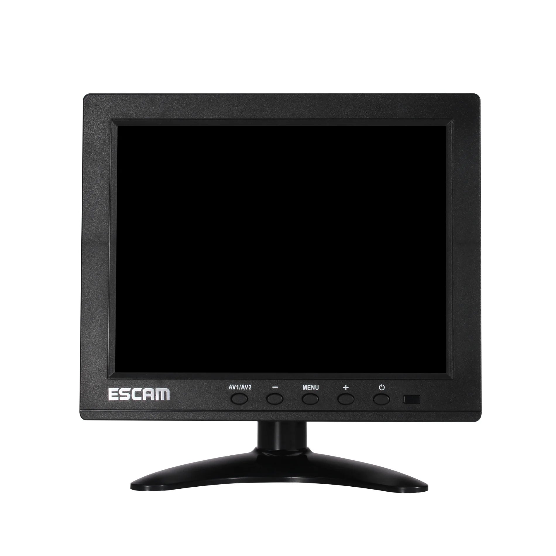 ESCAM T08 8inch TFT LCD 1024x768 CCTV Monitor with VGA HDMI-compatible AV BNC USB for PC CCTV Security Camera Qme