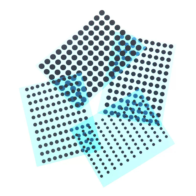 Diameter 3 4 5 Sizes Black Conductive Rubber Pads Keypad Repair IR Qme