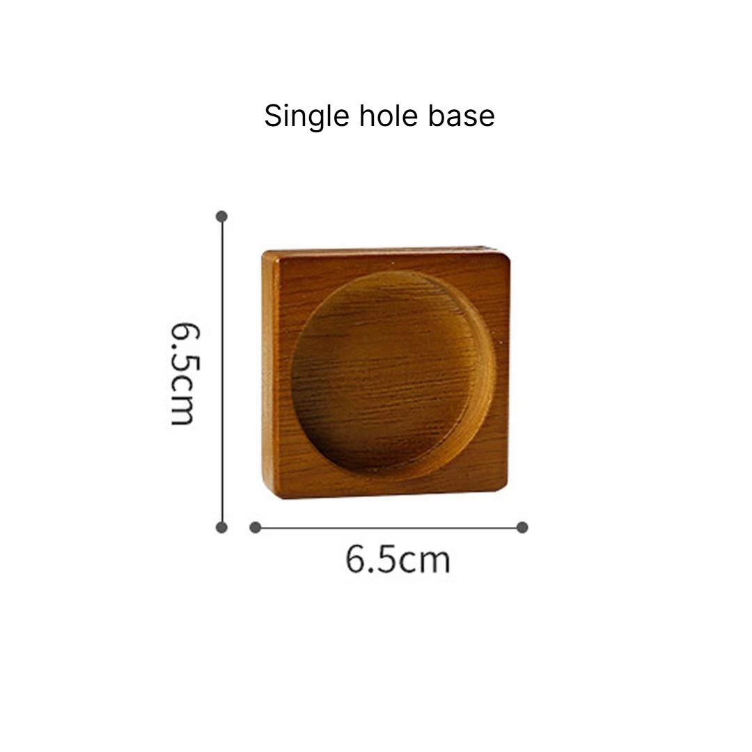 A 5 8 10 Inch Manual Oak Spice Grinder Bottle, Pepper Zanthoxylum Mill, Household Fresh Ground Pepper Seasoning Container Qme Single hole base